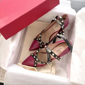 VALENTINO Rockstud Pumps, Size 36